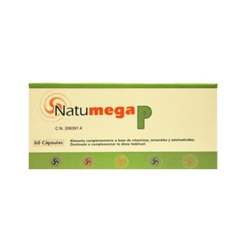 Natumega P 60 Cápsulas