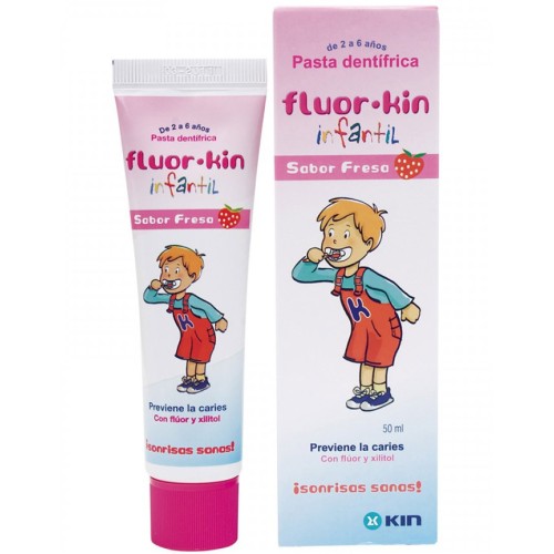 Fluor Kin Infantil Pasta...