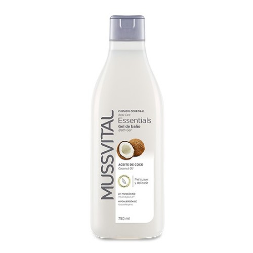 Mussvital Gel de Baño Leche...