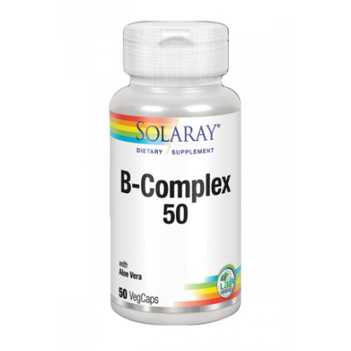 Solaray B-Complex 50 Cápsulas