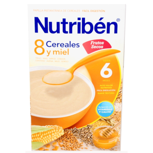 Nutriben 8 Cereales Y Miel...